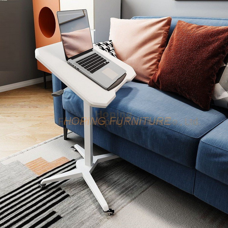 Workstation Lifting Table Computer Desk Keyboard Tray/Monitor Stand Study Table for Nursing Home Mutli-Function Adjustable Angle Height Bed Table