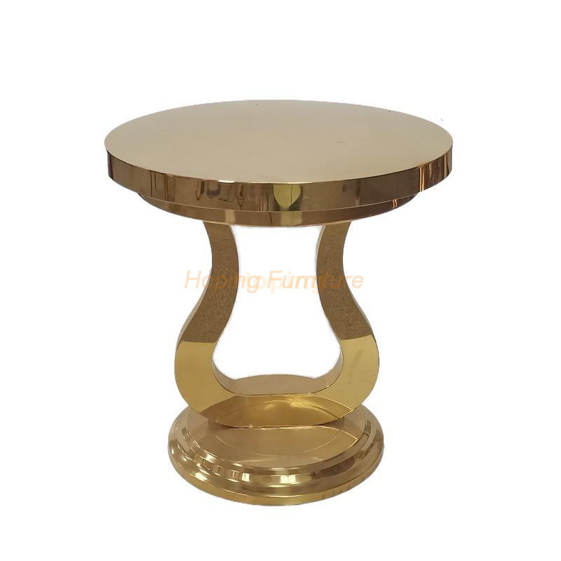 Cheap Simple Tube Interior Decorative Stainless Coffee Modern End Side Table