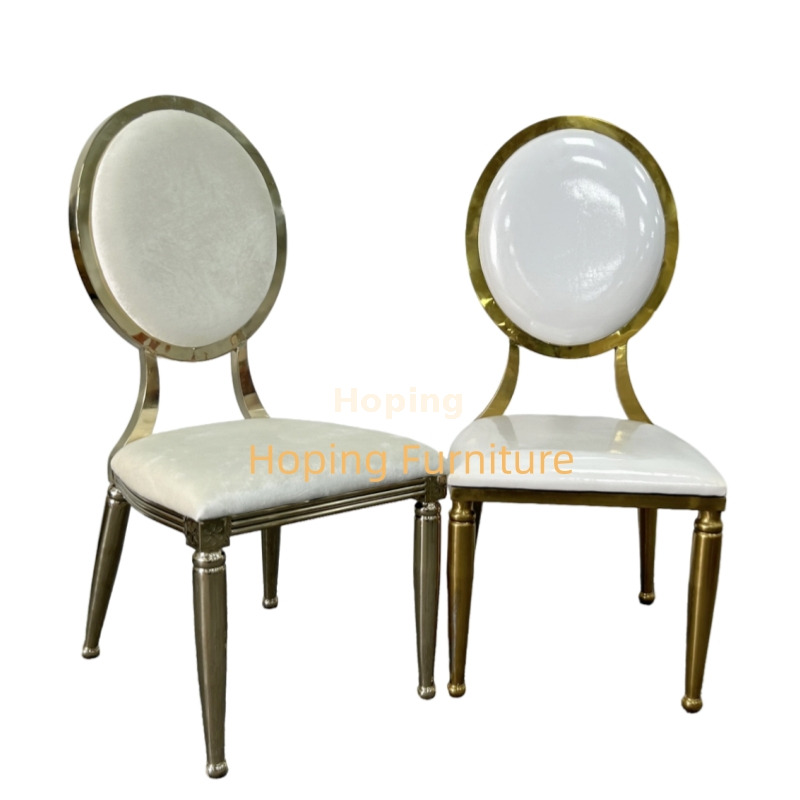 Hotel Furniture Round Back Dining Banquet Wedding Living Room Chairs
