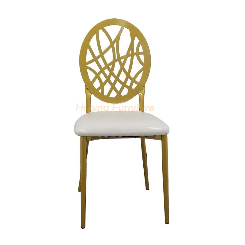Rental China Manufacturer Hotel Furniture Simple Round White Black Dining Chairs