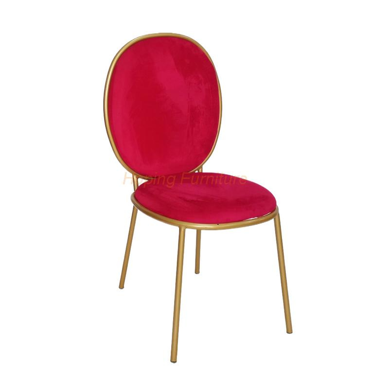 Modern Foshan Factory Made Simple Banquet Dining Chair with Velvet Seat and Stainless Steel Legs for Hotel Restaurant Coffee Shop School Canteen