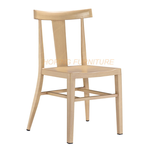 Hotel Leisure Chair Furniture Natural Teak Banquet Restaurant Chair