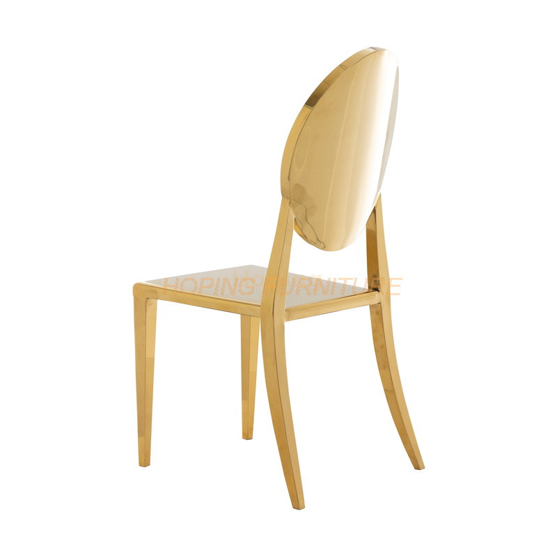 New Round Flower Cross Back Ghost Chair Wedding Hotel Banquet Dining Chair