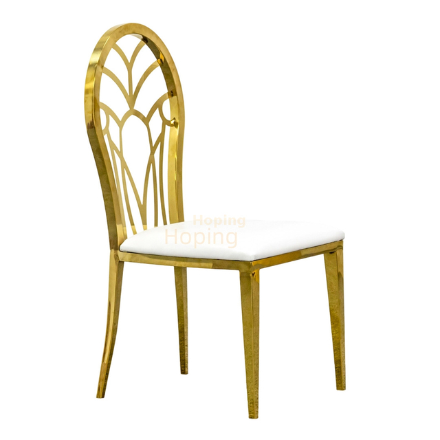 Party Wedding Gold Stainless Steel Factory Wholesale Event Chair New Wedding Furniture