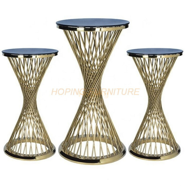 Modern Coffee Table / Metal Living Room Table / Small Table / Console Table / Side Table / Stainless Steel Coffee Table Lamp Table Ball Leg Table