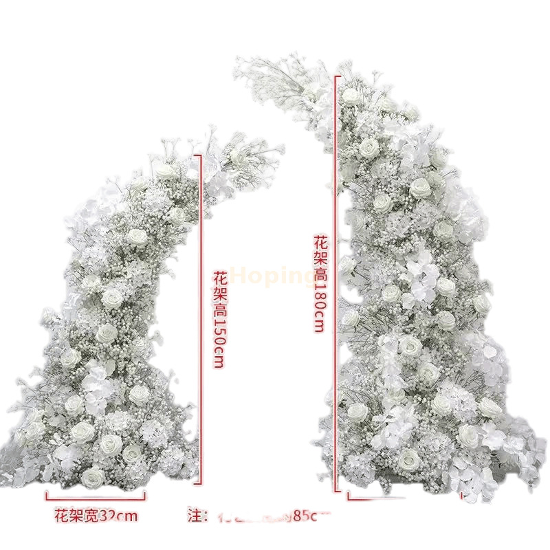 Faux Silk White Rose Plant Home Wedding Decoration Real Touch Artificial Flower