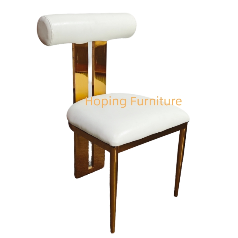 Hotel Furniture Foshan Factory Black Iron Frame Leisure Chair Design Banquet Chair