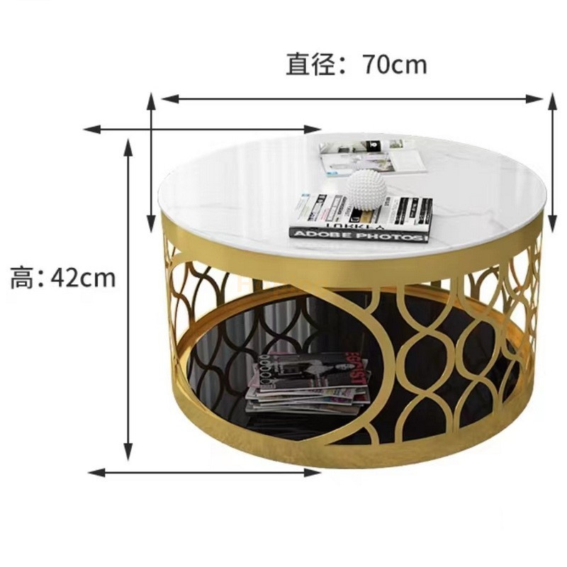 Modern Coffee Table / Metal Living Room Table / Gold Coffee Table / Console Table / Side Table / Stainless Steel Coffee Table / Coffee Table