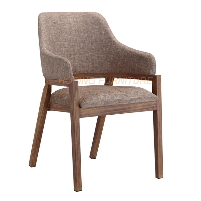 Modern Living Room Garden Furniture Solid Wood and Fabric Kitchen Chair Dining Room Restaurant Outdoor Dining Chairs