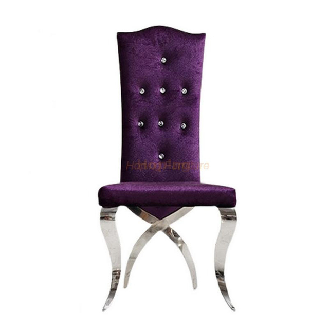 High Cross X Back Hotel Banquet Event Party Fabric Restaurant Black Velvet Dining Chairs