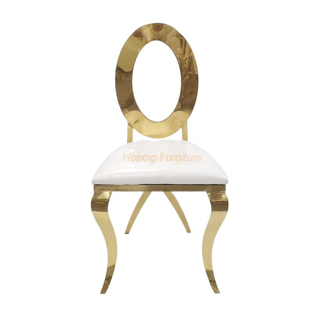 Modern Stainless Steel Home Furniture Set Table Dining Chair Metal Legs Long Table Gold Metal Leg Oval Back Painted Dining Chairs White Wedding Seating Chair