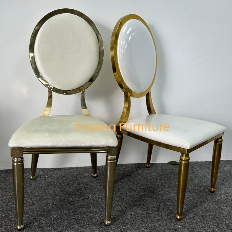 Hotel Furniture Round Back Dining Banquet Wedding Living Room Chairs