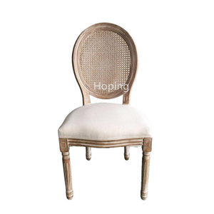 Wedding Event Rentals Classic Rattan Back Wooden Furniture Dining Chair