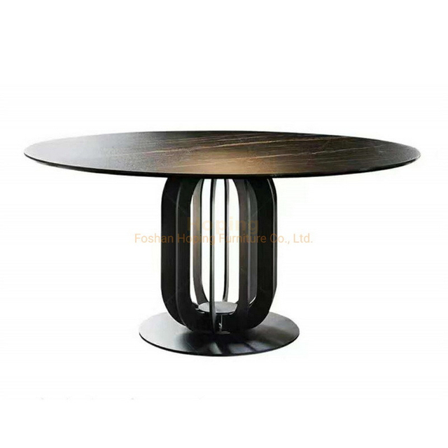 Wedding Event Cake Round Table China Home Furniture Manufacturer Black Board Barcelona Table