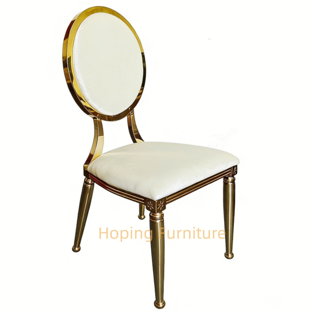 Hotel Furniture Round Back Dining Banquet Wedding Living Room Chairs