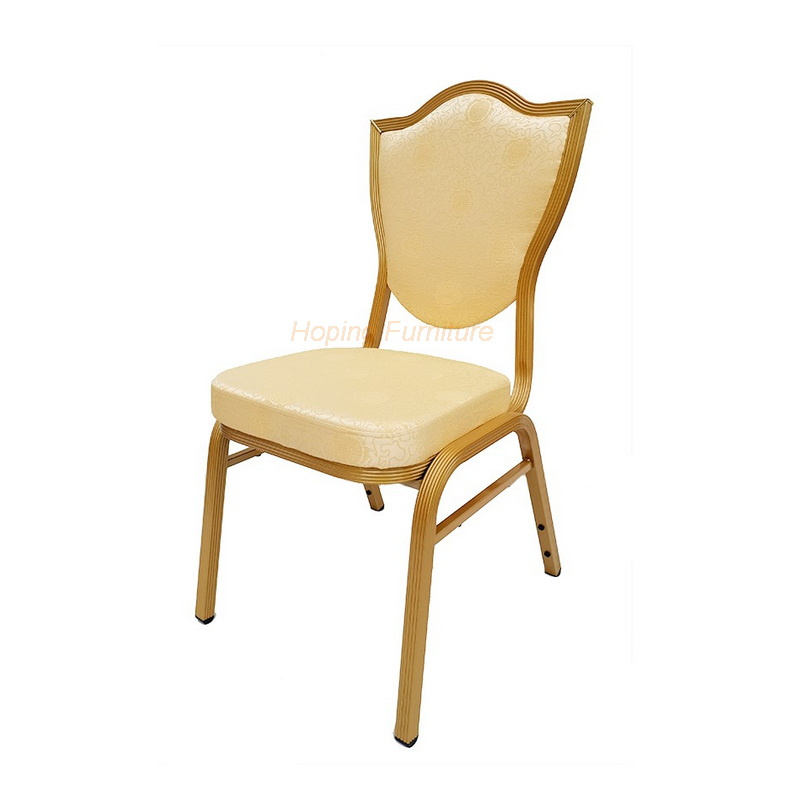 Economic Aluminum Metal Banquet Chair Dining Chair for Hotel Restaurant Wedding Outdoor Party Chair
