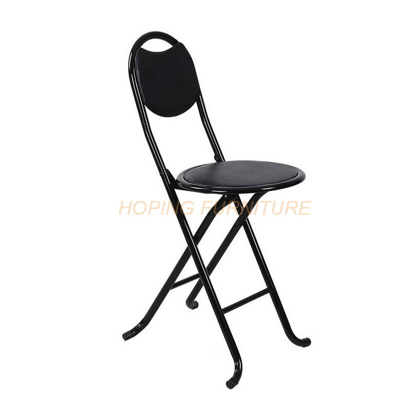 Cheap Metal Portable Folding Muslim Prayer Auditorium Chairs with Padded Seat