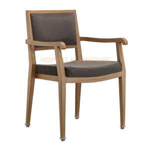 Mountain Design Restaurant Rustic Leisure Chair Outdoor Furniture Dining Arm Chairs