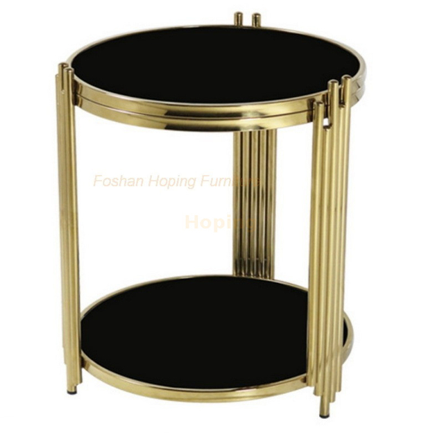 Tall Table Mirror Glass Top Hot Sale New Arrive Modern Style Semi-Circle Console Table