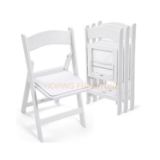 Banquet Dining Furniture Outdoor BBQ Garden Silla Plegable White Camping Chair