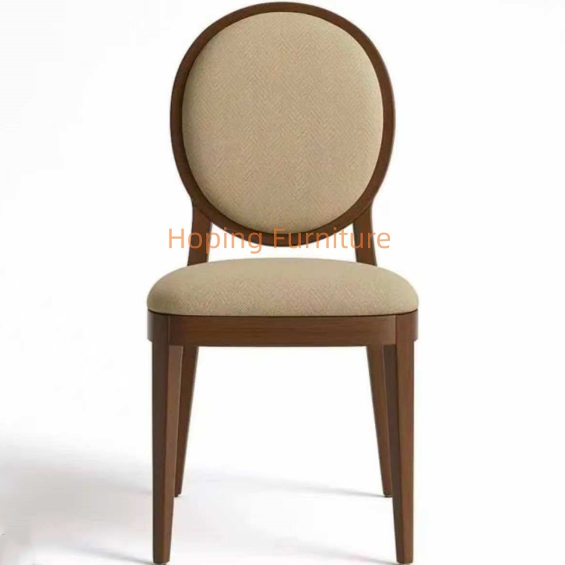 Promotion Cheap Dining Chair Wood Colour Metal Chair Velvet Seat Cushion Restaurant Chair