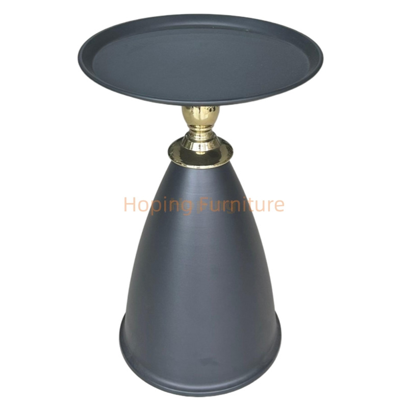 Hot Sale Blue Metal Top Side Table Tea Table 30 Coffee Table Casual Contemporary Compact Snack Table Light Luxury Corner Table