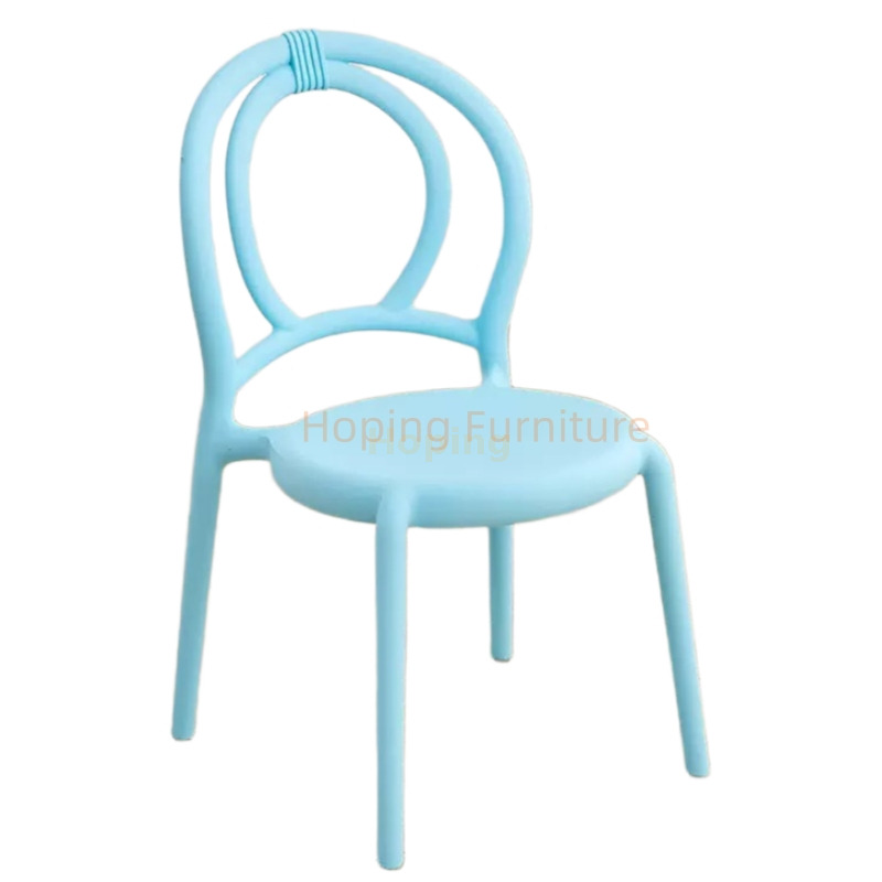 Plastic Kids Chair Multi Loop Curved Open Back Toddler Seat for Playground Kids Gathering New Factory Wholesale Plastic Chair Wedding Dining Chair