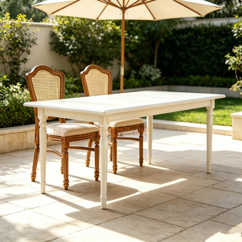 Faux Wood Plastic Dining Chair Imitation Rattan Shield Back Event Chair for Wedding Party Restaurant Outdoor Chair