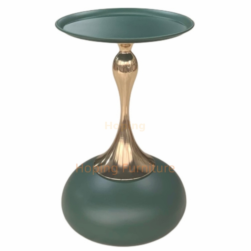 Home Living Room Furniture Side Tea Table Small Nightstand Sofa Bedside Side End Table Round Wood Coffee Table Easy to Clean Waterproof Small Side Table